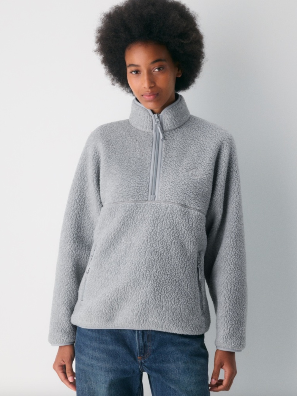 Polartec Thermal Pro 1/2 Zip Sweater Grey